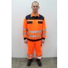 Reflexná bunda oranžová