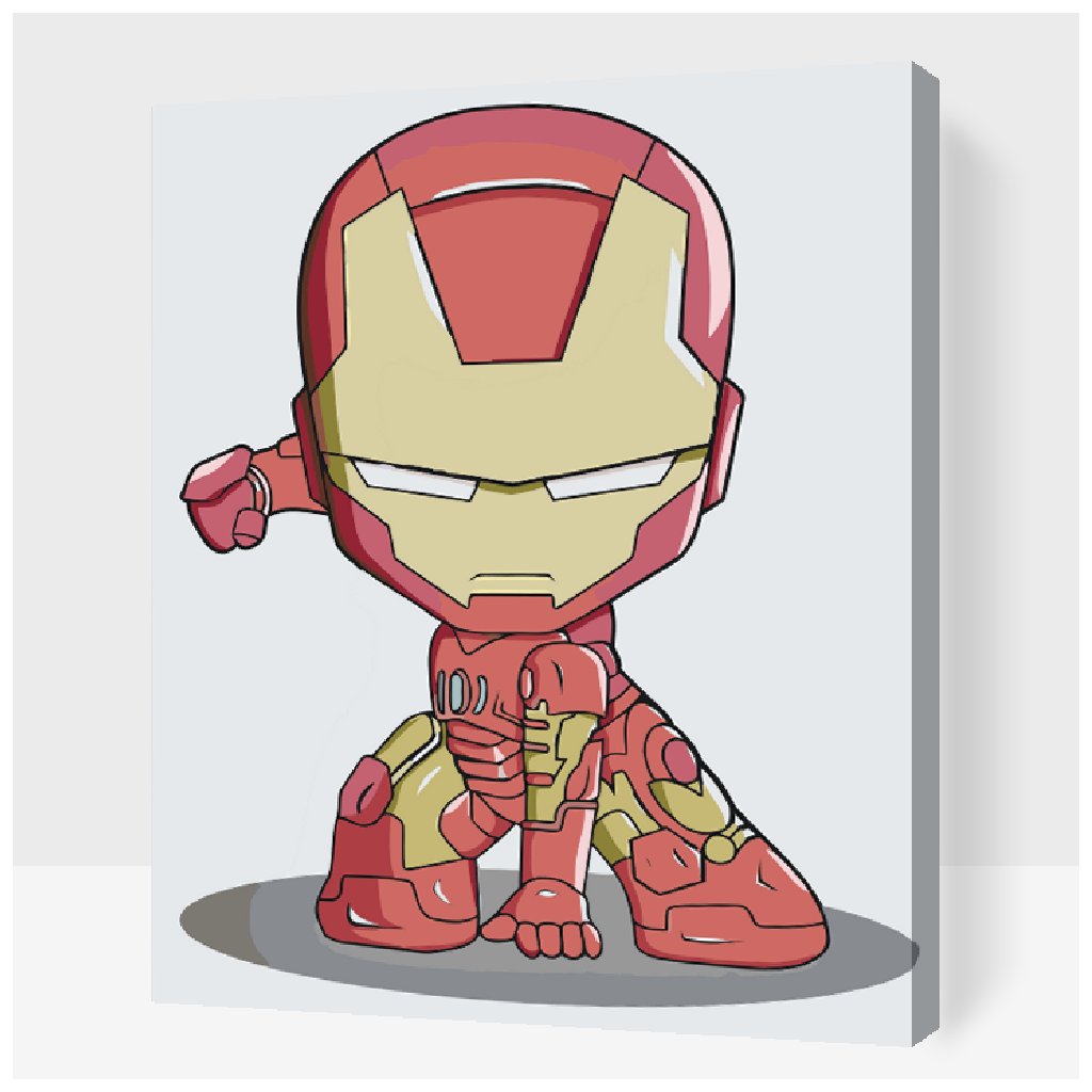 Malowanie po numerach - Iron Man 2
