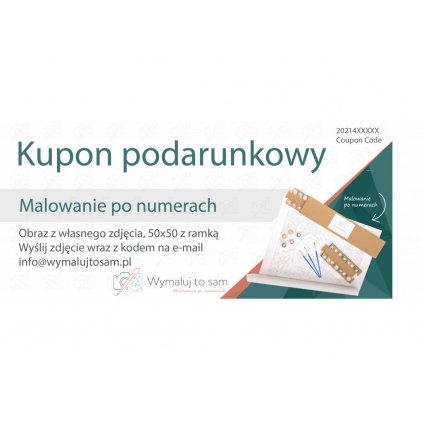 Wymalujtosam.pl - Kupon podarunkowy na wartość