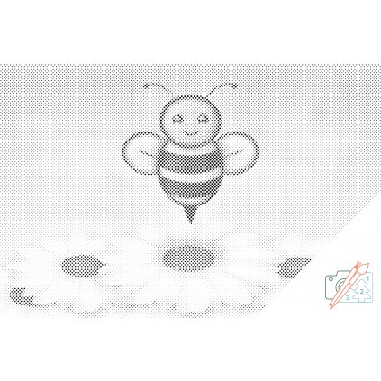 Kropkowanie - Wesoła pszczoła