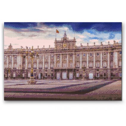Malowanie diamentowe - Pałac Królewski, Madrid