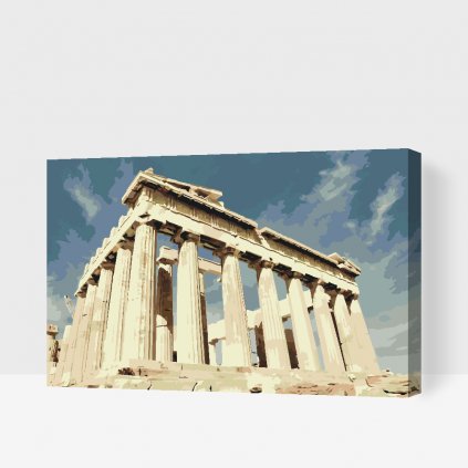 Malowanie po numerach - Akropol, Ateny 2