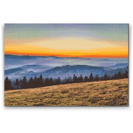 Malowanie diamentowe - Beskidy