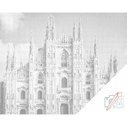 Kropkowanie - Katedra Duomo di Milano