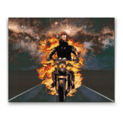 Malowanie diamentowe - Ghost Rider