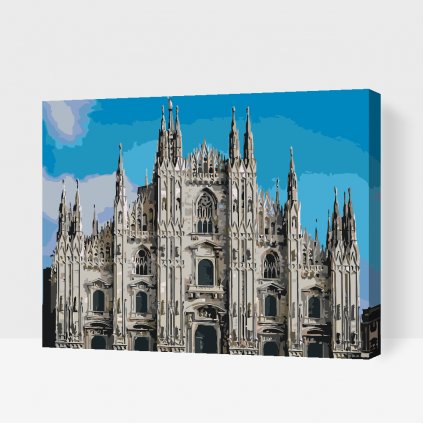 Malowanie po numerach - Katedra Duomo di Milano