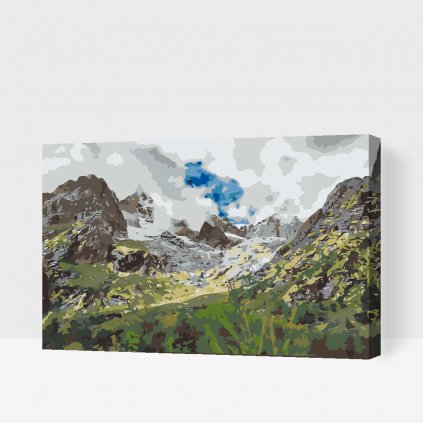 Malowanie po numerach - Mont Blanc