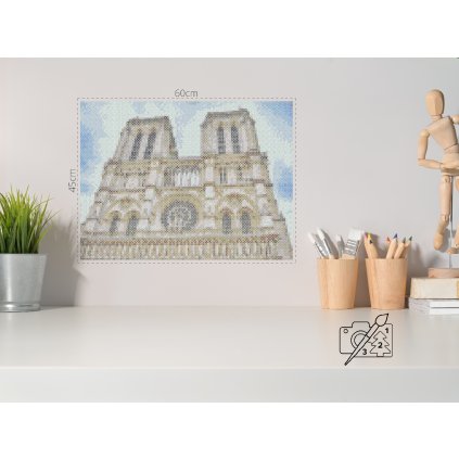 Koraliki do prasowania – Katedra Notre Dame