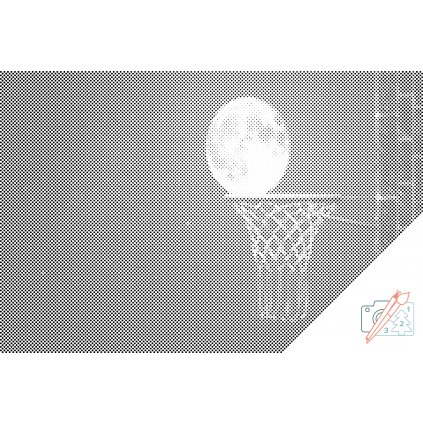 Kropkowanie - Koszykówka w pełni księżyca