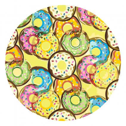 Malowanie po numerach - Donuts