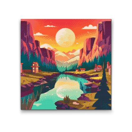 Haft diamentowy - W dolinie