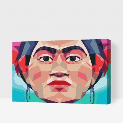 Malowanie po numerach - Frida Kahlo