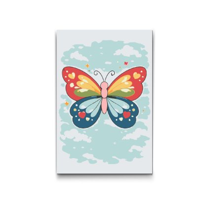 Malowanie_po_numerach_Wiosenny_motyl_M2