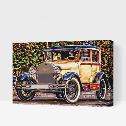 Malowanie po numerach - Weteran Ford