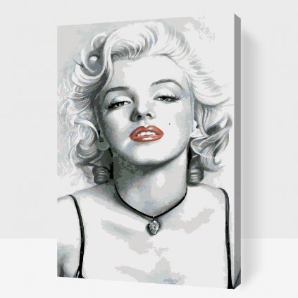 malowanie numerami Marilyn Monroe