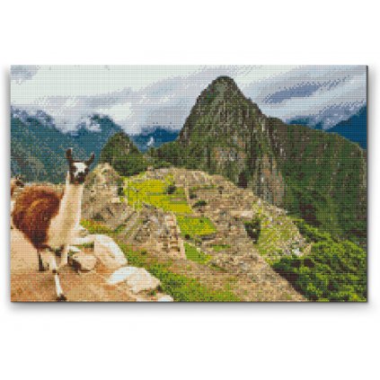 Malowanie diamentowe - Machu Picchu