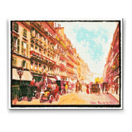Malowanie diamentowe - Vintage Paryż