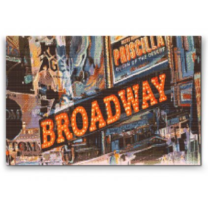 Malowanie diamentowe - Broadway