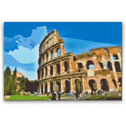 Malowanie diamentowe - Koloseum 2
