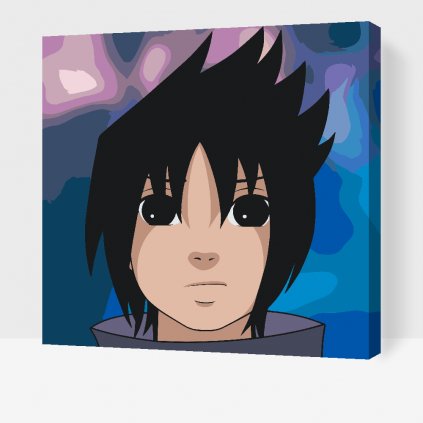 Malowanie po numerach - Sasuke Uchiha