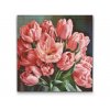 Haft diamentowy - Romantyczny bukiet tulipanów