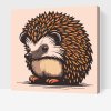 Malowanie po numerach - Uroczy jeż