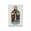 Haft diamentowy - Latarnia morska w butelce