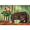 Malowanie po numerach - Radio w stylu retro
