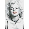 Malowanie po numerach - Marilyn Monroe Czerwone usta