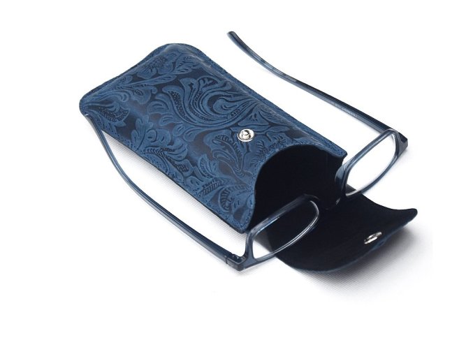 Etui na okulary "Damascena dark  blue" 701