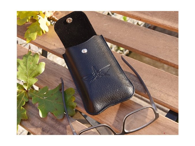 Etui na okulary "Airplane 03" czarne
