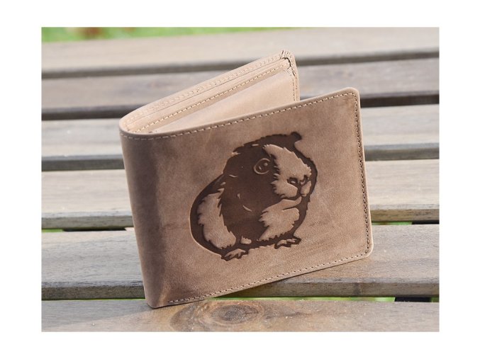 Portfel męski 40 "świnka morska"