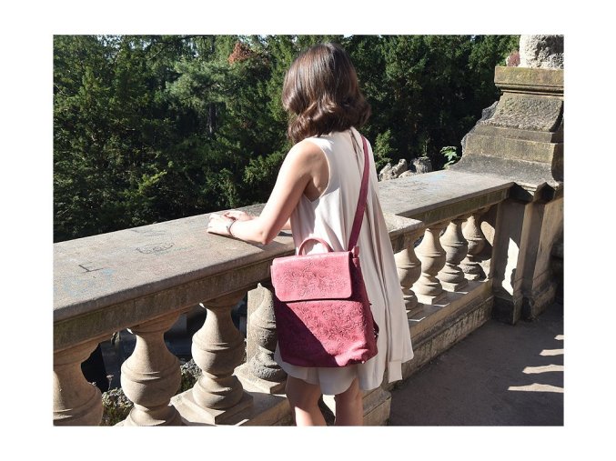 Plecak/torba Viktoria Damascena rose