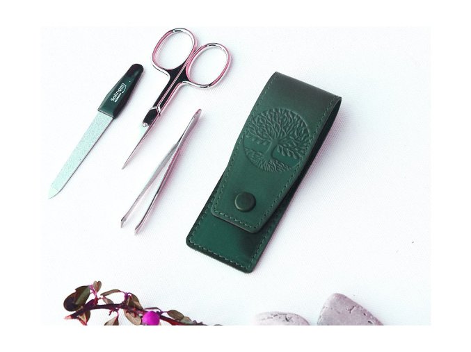 Manikiur 18814 "Drzewo życia 01" ciemnozielony