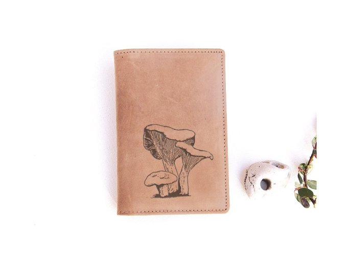 Etui na dokumenty "Grzybiarz" brązowy