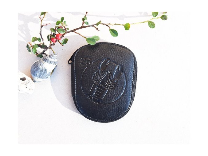 Manikiur Premium line 5-częściowy "Znak zodiaku Rak" czarny