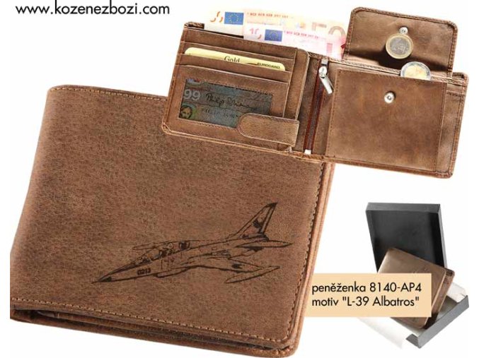 Portfel męski 40 "l-39 albatros"