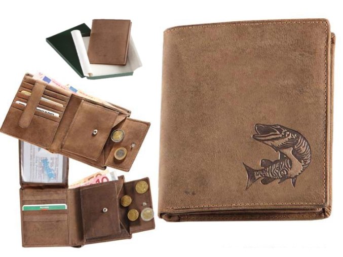 Portfel dla wędkarzy 17 "szczupak"