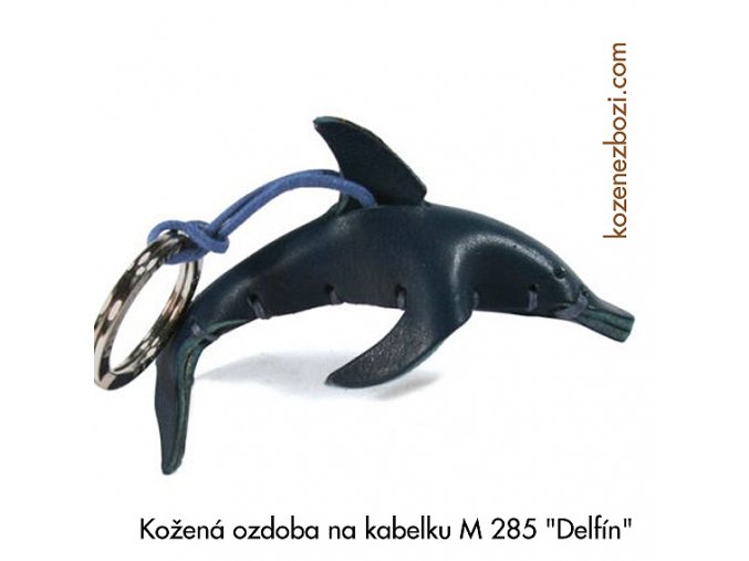 3869 kozena ozdoba delfin