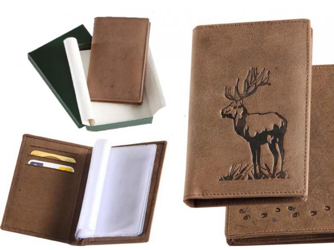 Etui na dokumenty "jeleń 01"