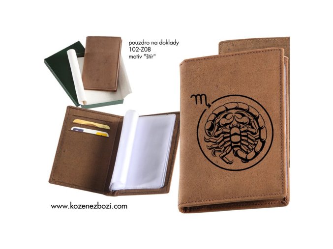 Etui na dokumenty "skorpion"