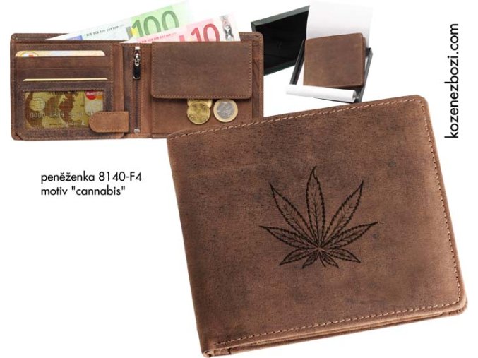 Portfel męski 40 "cannabis"