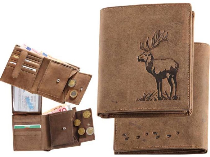 Portfel dla myśliwych 17 "jeleń"