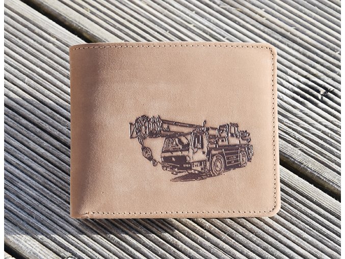 Portfel męski 40 "dźwig"