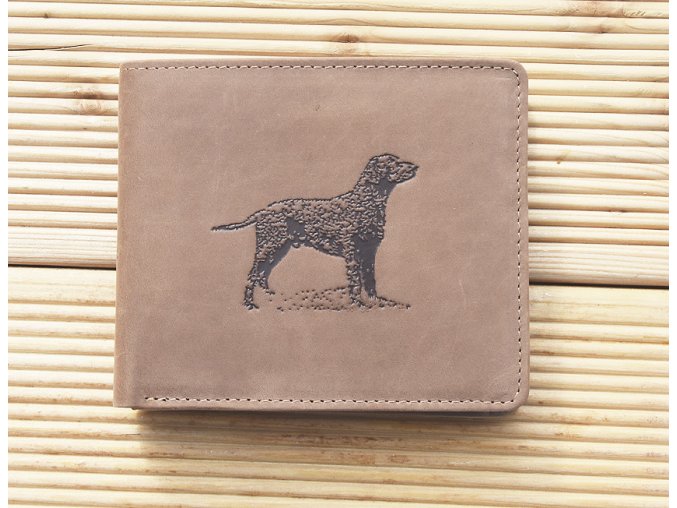 Portfel męski 40 "Curly coated retriever"