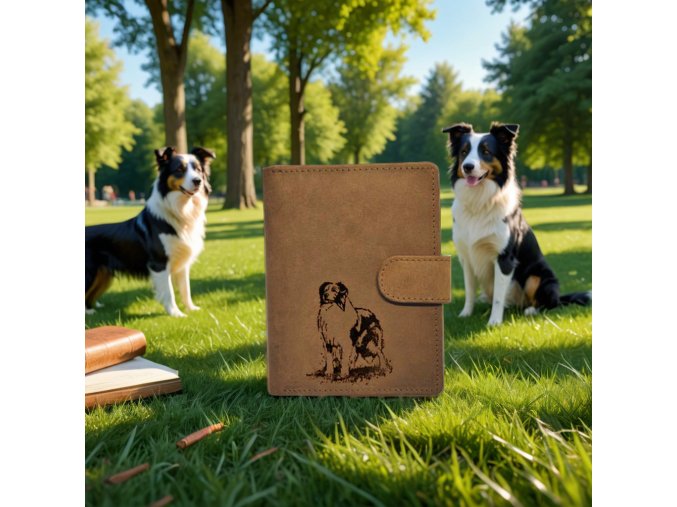 Portfel damski 11 "border collie"