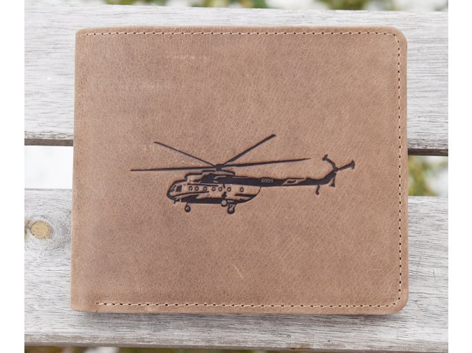 Portfel męski 40 "Helikopter MI 8"