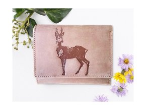 Portfel damski 8175 "Rogacz" brązowy