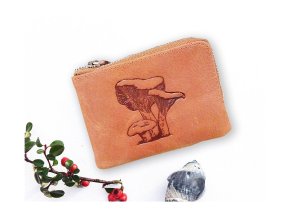 Miniportfel 8888 "Grzybiarz" pomarańczowy