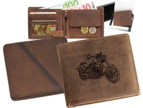 Portfel motocykl Chopper